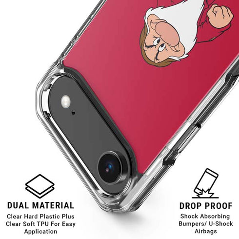 Disney Snow White Grumpy Dwarf iPhone 17 Air Clear Case