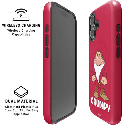 Disney Snow White Grumpy Dwarf iPhone 17 Magsafe Impact Case