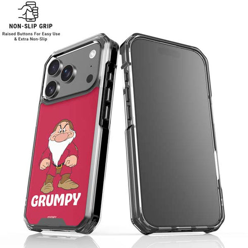 Disney Snow White Grumpy Dwarf iPhone 17 Pro Max Clear Case