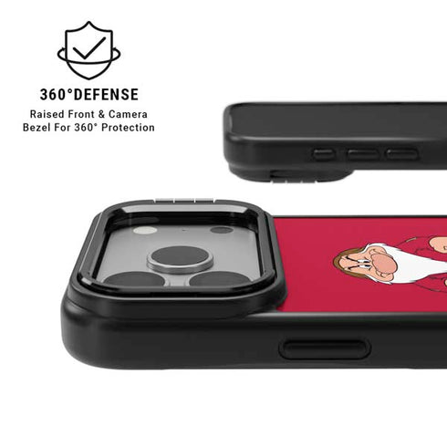 Disney Snow White Grumpy Dwarf iPhone 17 Pro Max Kickstand Case