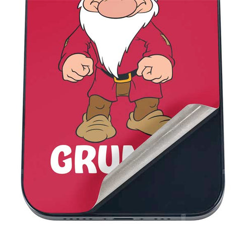 Disney Snow White Grumpy Dwarf iPhone 17 Pro Max Skin