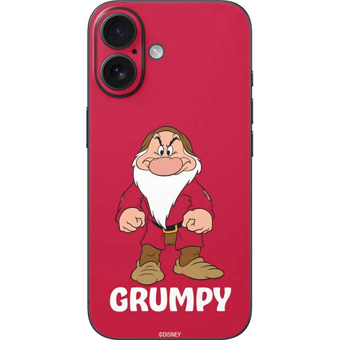 Disney Snow White Grumpy Dwarf iPhone 17 Skin