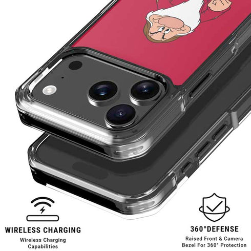 Disney Snow White Grumpy Dwarf iPhone 18 Pro Clear Case