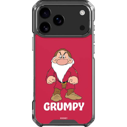 Disney Snow White Grumpy Dwarf iPhone 18 Pro Max Clear Case