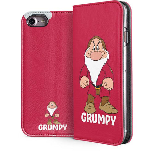 Disney Snow White Grumpy Dwarf iPhone 7 Folio Case