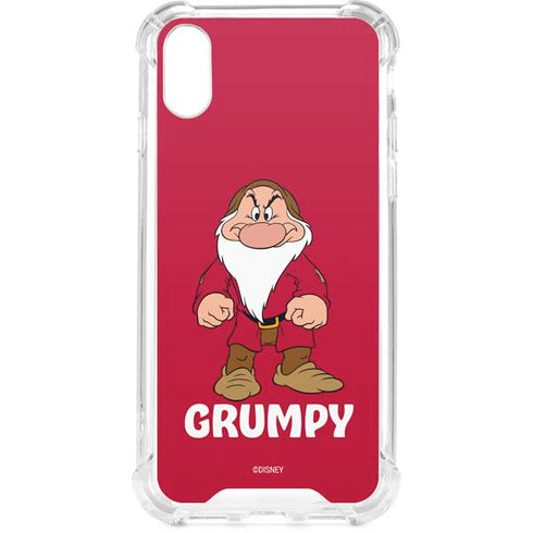 Disney Snow White Grumpy Dwarf iPhone XS Clear Case