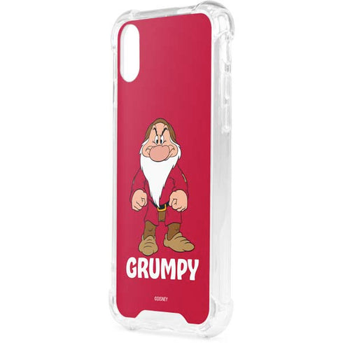 Disney Snow White Grumpy Dwarf iPhone XS Clear Case