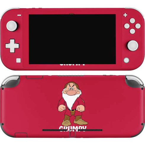 Disney Snow White Grumpy Dwarf Nintendo Skins