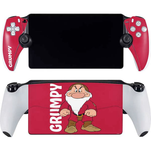 Disney Snow White Grumpy Dwarf PlayStation Portal Remote Player Skin