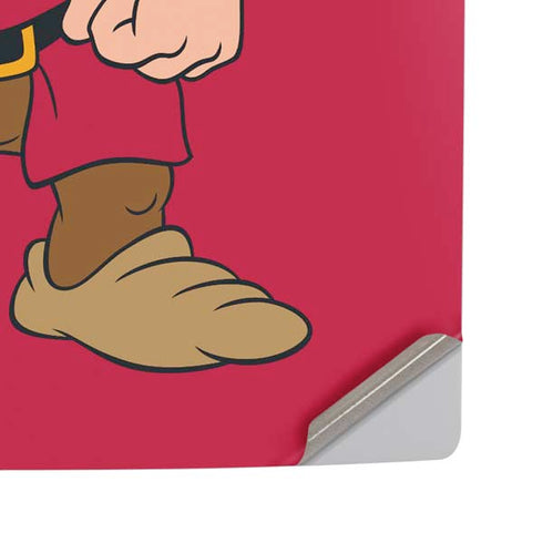 Disney Snow White Grumpy Dwarf PS5 Pro Disk Console Skin