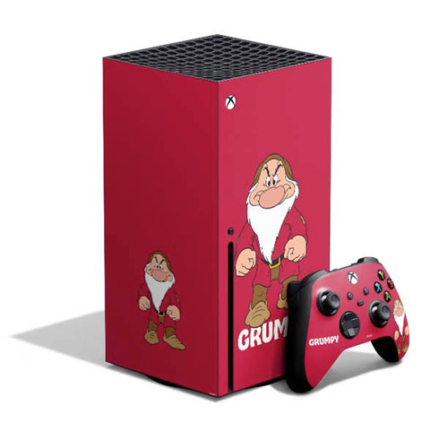 Disney Snow White Grumpy Dwarf Xbox Series X Skins