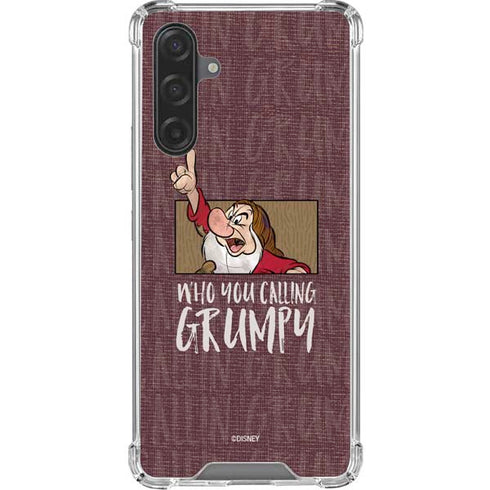 Disney Snow White Grumpy Galaxy A17 Clear Case