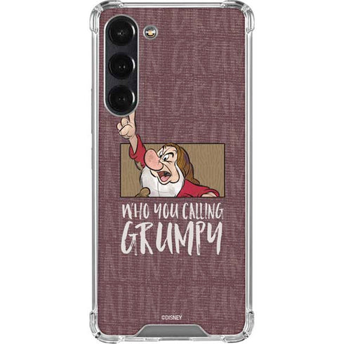 Disney Snow White Grumpy Galaxy S24 FE Clear Case