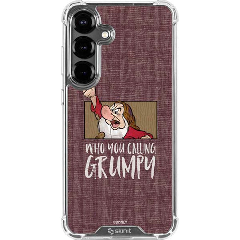 Disney Snow White Grumpy Galaxy S26 Clear Case