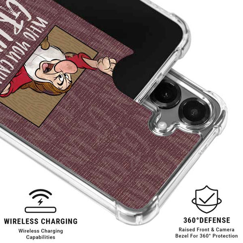 Disney Snow White Grumpy Galaxy S26 Clear Case