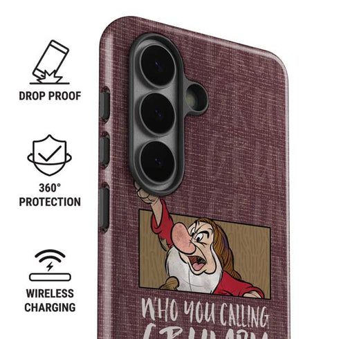 Disney Snow White Grumpy Galaxy S26 Impact Case