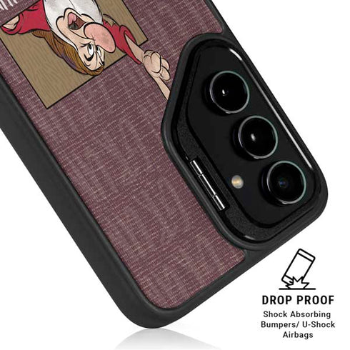 Disney Snow White Grumpy Galaxy S26 Kickstand Case