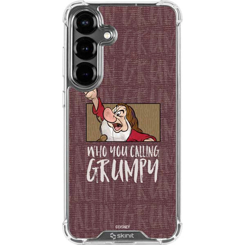 Disney Snow White Grumpy Galaxy S26 Plus Clear Case