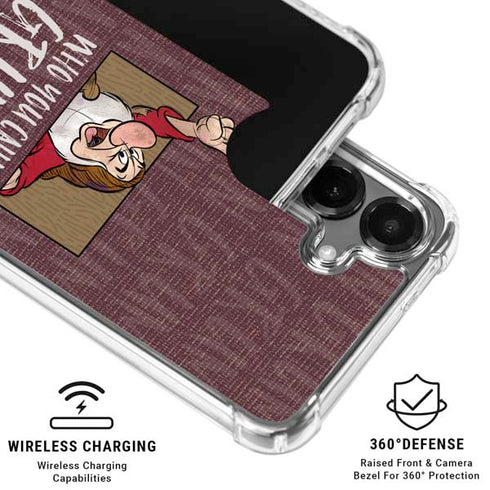 Disney Snow White Grumpy Galaxy S26 Plus Clear Case