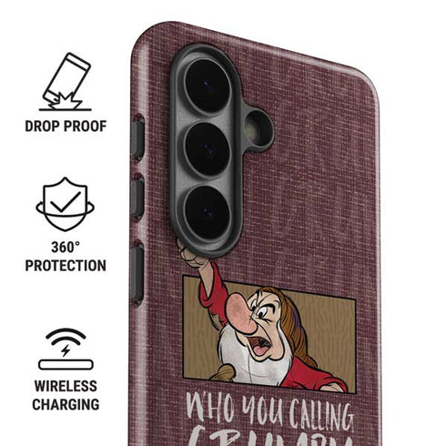 Disney Snow White Grumpy Galaxy S26 Plus Impact Case