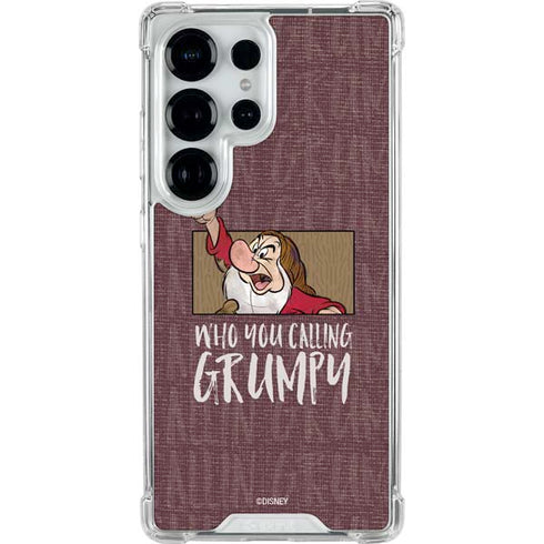 Disney Snow White Grumpy Galaxy S26 Ultra Clear Case