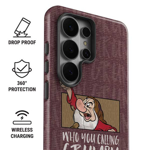 Disney Snow White Grumpy Galaxy S26 Ultra Impact Case