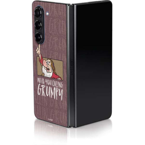 Disney Snow White Grumpy Galaxy Z Fold5 5G Skin
