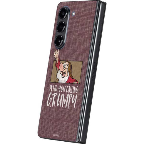 Disney Snow White Grumpy Galaxy Z Fold5 5G Skin