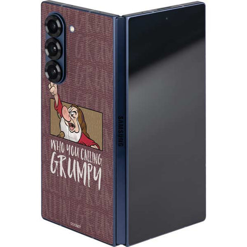 Disney Snow White Grumpy Galaxy Z Fold6 Skin