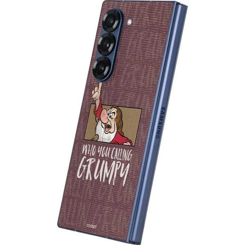 Disney Snow White Grumpy Galaxy Z Fold6 Skin
