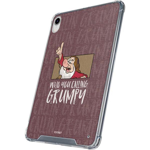 Disney Snow White Grumpy iPad 11th Gen (2025) Clear Case