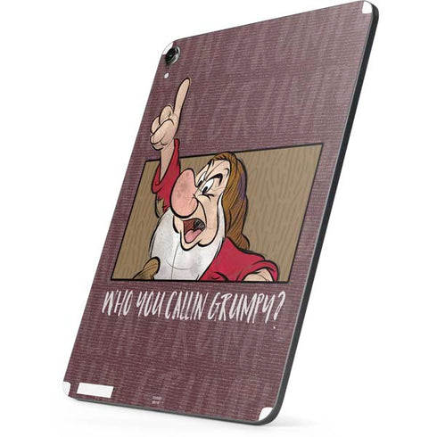 Disney Snow White Grumpy Apple iPad Pro Skin