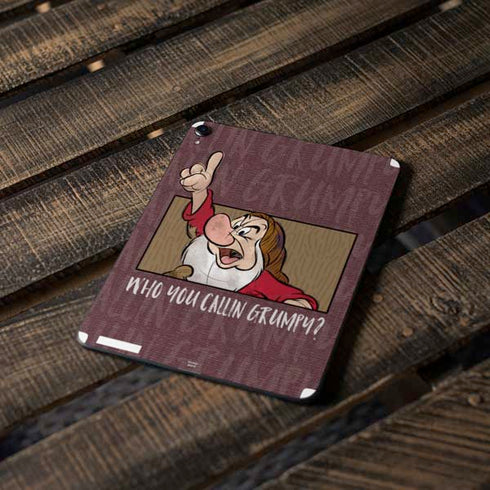 Disney Snow White Grumpy Apple iPad Pro Skin