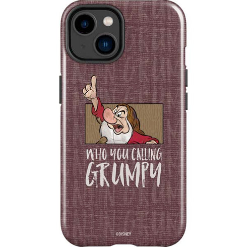 Disney Snow White Grumpy iPhone 15 Impact Case