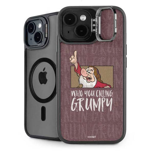 Disney Snow White Grumpy iPhone 15 Plus Kickstand Case