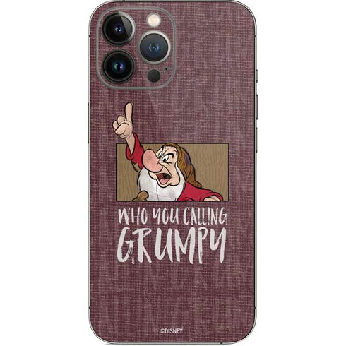 Disney Snow White Grumpy iPhone 15 Pro Max Skin