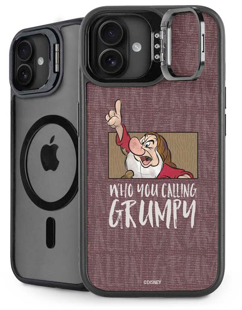 Disney Snow White Grumpy iPhone 16 Kickstand Case