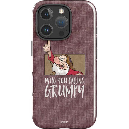 Disney Snow White Grumpy iPhone 16 Pro Impact Case