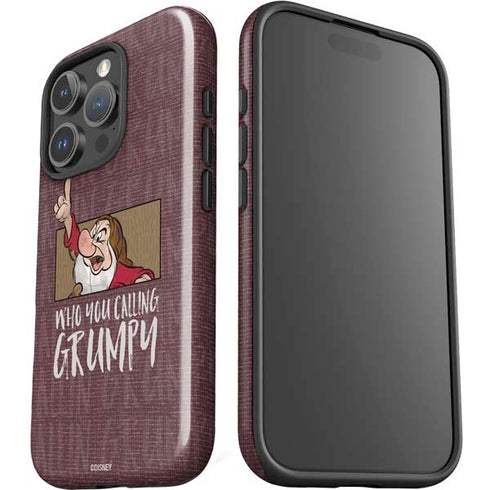 Disney Snow White Grumpy iPhone 16 Pro Max Impact Case