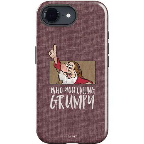 Disney Snow White Grumpy iPhone 16e Impact Case