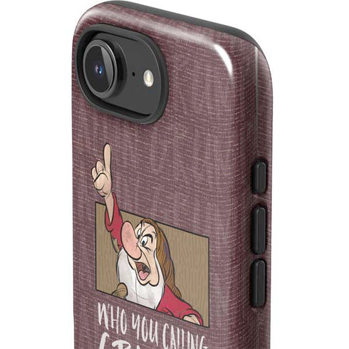 Disney Snow White Grumpy iPhone 16e Impact Case