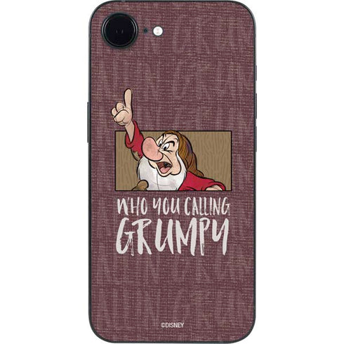 Disney Snow White Grumpy iPhone 16e Skin