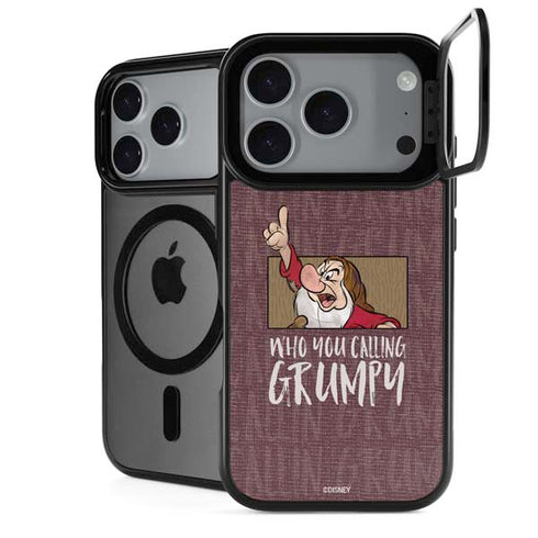 Disney Snow White Grumpy iPhone 18 Pro Kickstand Case