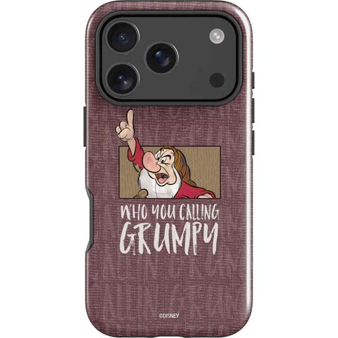 Disney Snow White Grumpy iPhone 18 Pro Max Impact Case