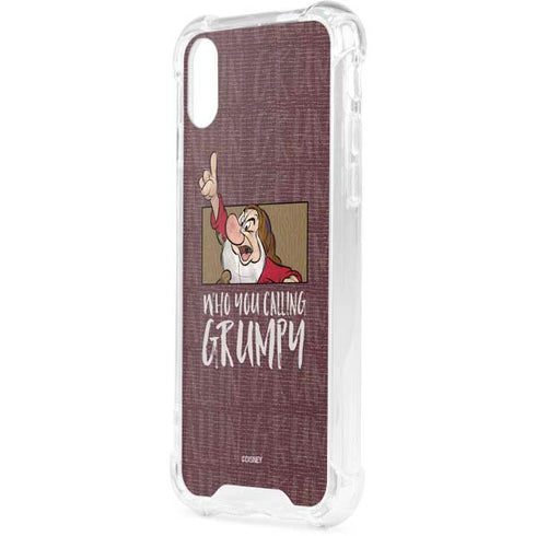 Disney Snow White Grumpy iPhone XS Clear Case