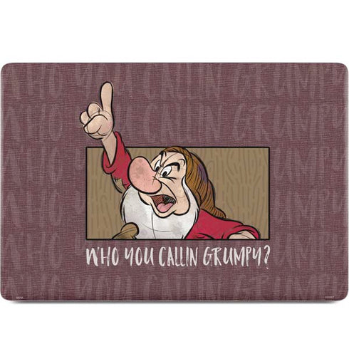 Disney Snow White Grumpy MacBook Skins