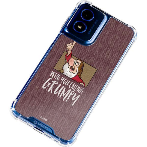 Disney Snow White Grumpy Moto G Play 4G (2024) Clear Case