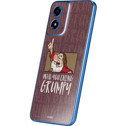 Disney Snow White Grumpy Moto G Play 4G (2024) Skin