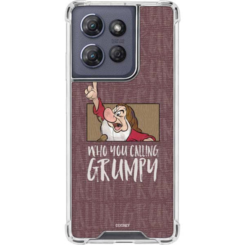 Disney Snow White Grumpy Moto G Play 5G (2025) Clear Case