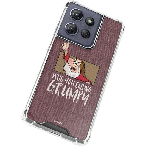 Disney Snow White Grumpy Moto G Play 5G (2025) Clear Case